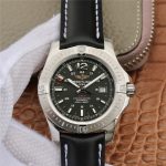 GF Factory Replica Breitling Colt 44mm with Asia ETA 2836-2 Movement Black Leather Strap