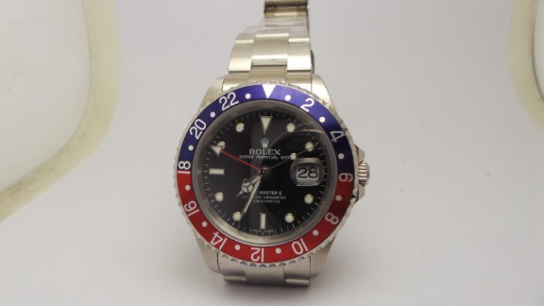 Replica Rolex GMT Master II Blue Red Bezel ETA 2836 Steel Watch
